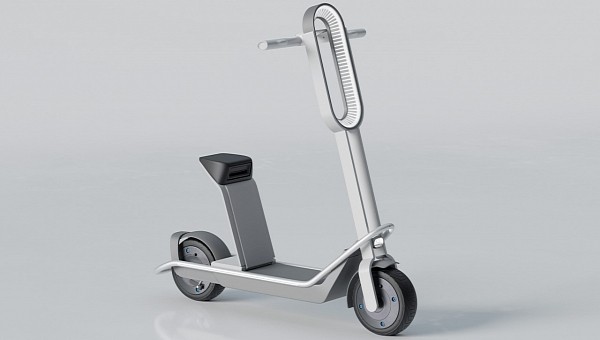 This Smart e-Scooter Is Light, Compact, and Turns Into a Mini Bicycle When Needed