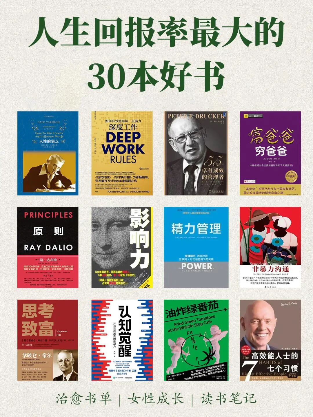 人生回报率最大的30本好书