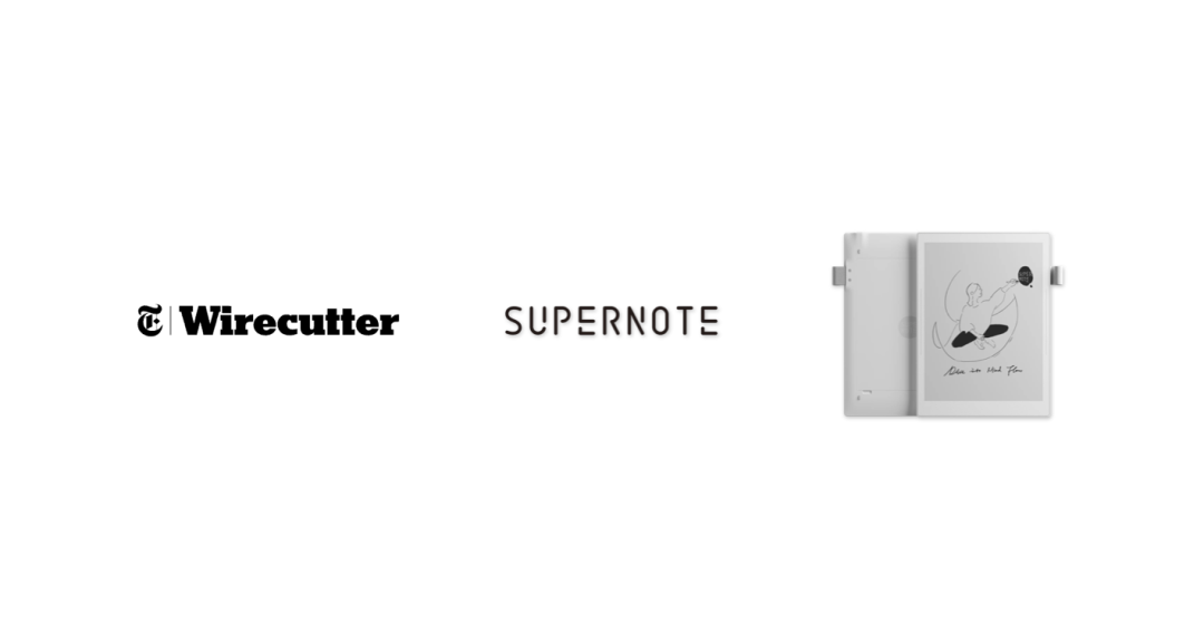 超级笔记 A5X2 Manta 荣获纽约时报 wirecutter 最佳数字笔记本
