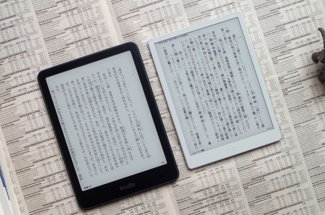Kindle是否值得留恋?汉王电纸书Clear7锦鲤全面对比测评