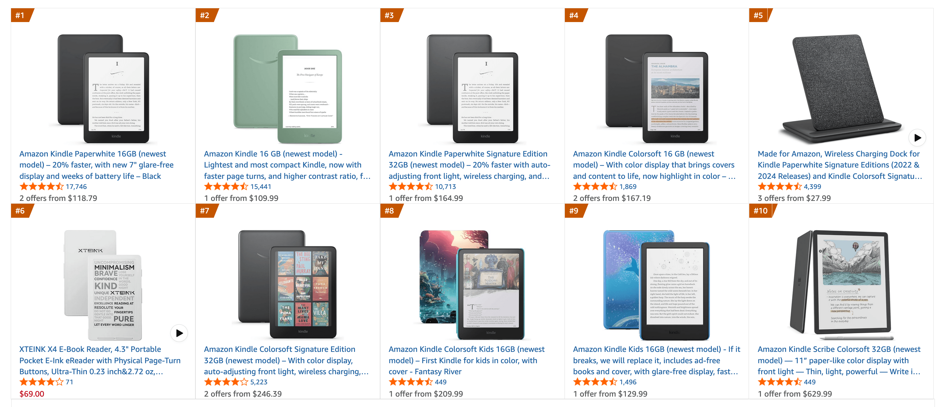Xteink X4 is the first Non-Kindle e-reader on Amazons Top 10