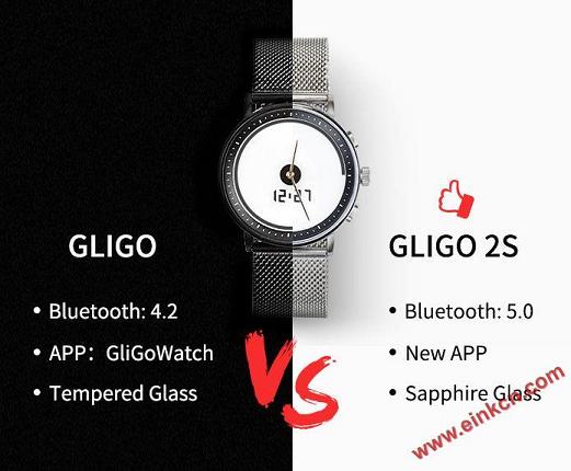 GLIGO E-Ink Smartwatch -Hassle-free with style