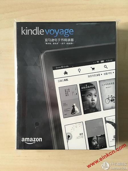 强迫症患者的选择，kindle voyage电子阅读器开箱