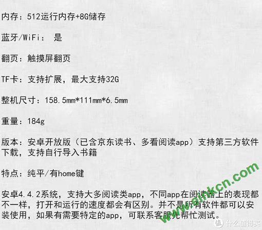 简要配置表