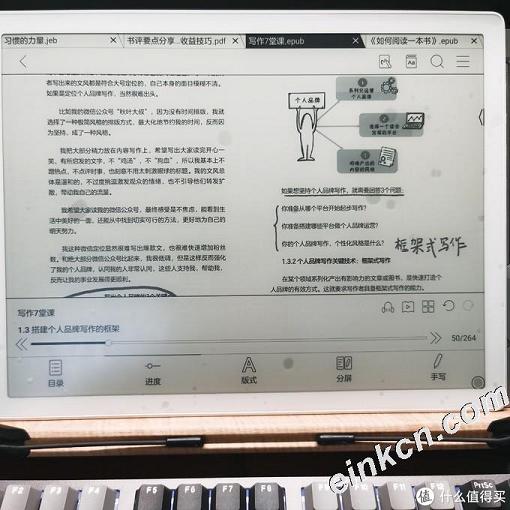 十倍kindle价格，近六千元的电子书文石Max3，用着就是爽