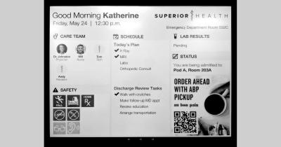 eVideon and E Ink Holdings to to provide hospitals with energy-efficient ePaper whiteboards displays