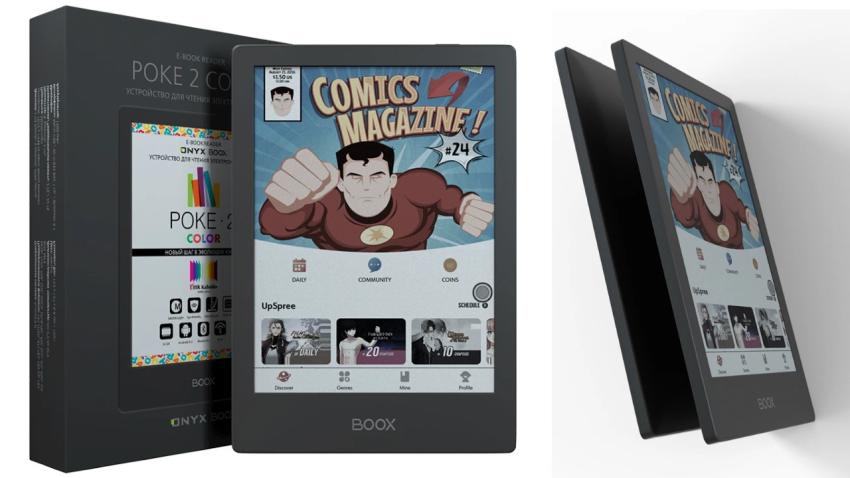 Onyx Launches a 6-Inch Color E-Reader Onyx Boox Poke2 Color e-reader