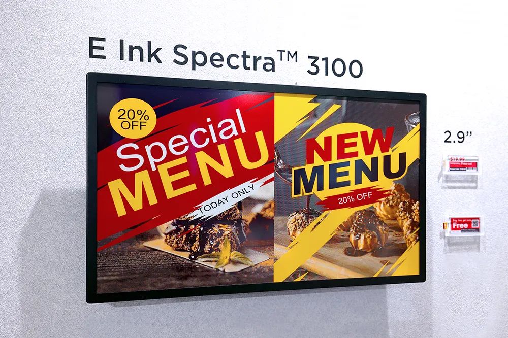 E Ink与芯片伙伴推出适用于多色电子纸的整合型芯片  电子墨水 电子纸 电子墨水屏 EINK 水墨屏 墨水屏 川奇光电 Ink Spectra 3100整合性芯片 eink开发板 第6张