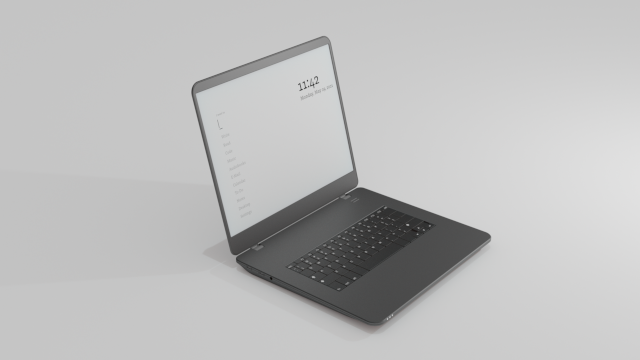 Modos introduce new E Ink Paper Laptop prototypes, Monitor, and development board  电子墨水 电子纸 电子墨水屏 EINK 墨水屏 eink 水墨屏 川奇光电 laptop 第1张