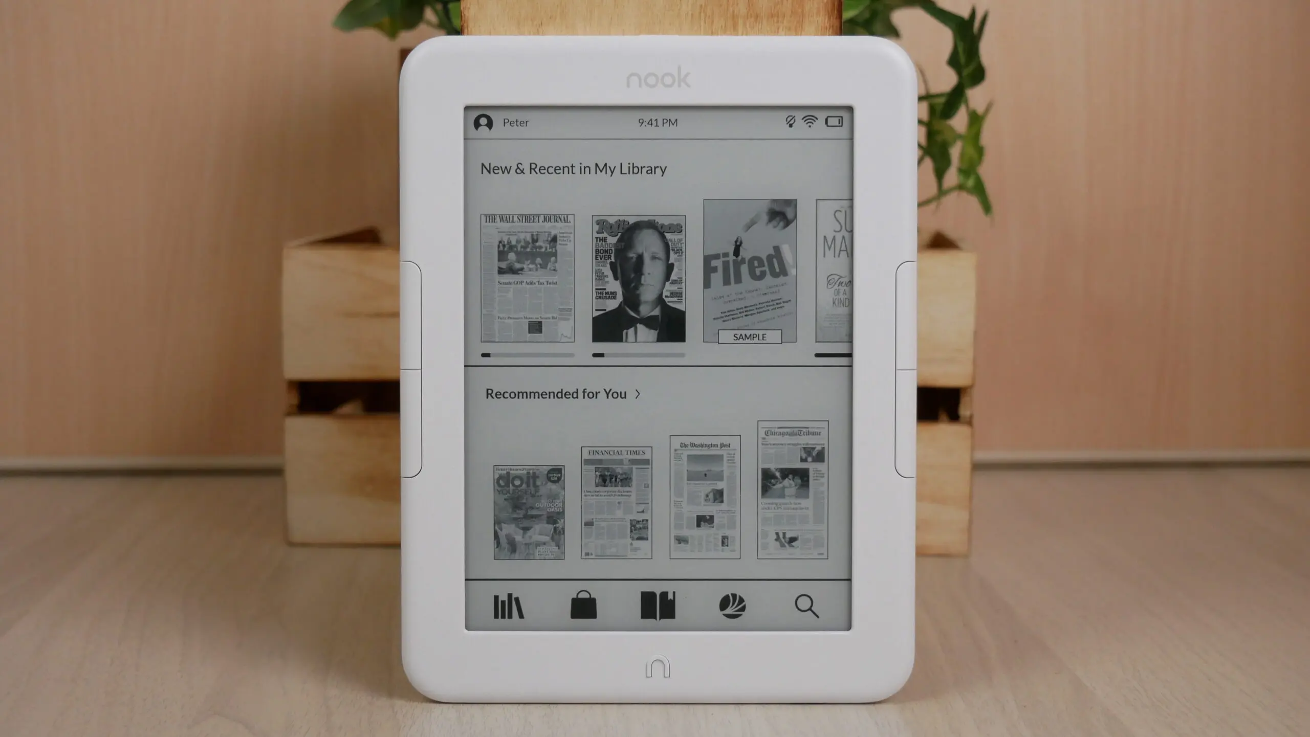 Barnes and Noble Nook Glowlight 4 with Pearl Pink Review  B& N 电子书阅读器 电子墨水屏 电子纸 电子墨水 EINK 墨水屏 eink 水墨屏 第4张